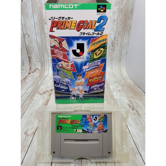 Super Famicom Prine Goal 2 J League Soccer Nintendo 8319 SF US Seller - Picture 3 of 6